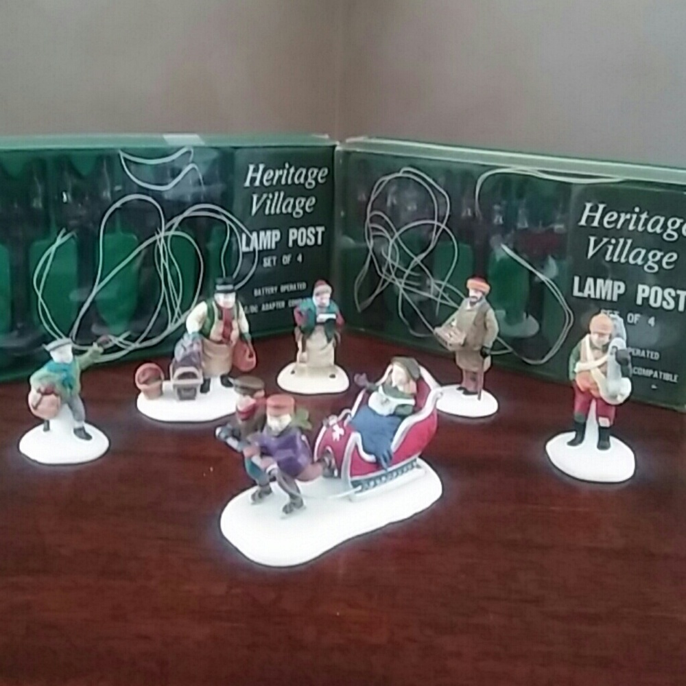 Dept. 56 Figurine & Accessories BUNDLE